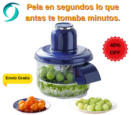 Peladora Eléctrica Automática de Frutas y Verduras
