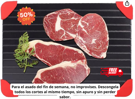 BANDEJA TABLA DESCONGELANTE RAPIDO